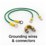 Fiber Laser Source Accessory - Grounding Wires And Connectors