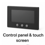 Laser Cutting Machine - Control Panel and Touch Screen